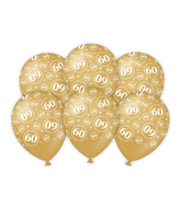 Ballonnen 60 Jaar 6st